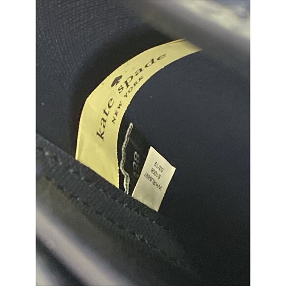 Kate Spade Satchel Refined Grain Leather Small Top Zip Handbag (Blue) - Picture 10 of 13